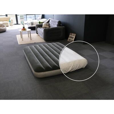 Pack matelas gonflable Downy gonfleur à pied 2 places Intex + Drap housse - Publicité Pack matelas gonflable Downy gonfleur à pied 2 places Intex + Drap housse - Publicité