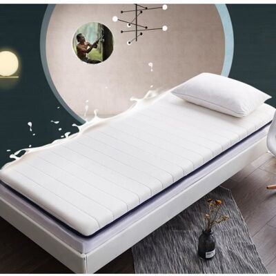 IZTOSS Surmatelas - Luxe - 90x190 cm - Mémoire de forme - Housse amovible - 6 cm dépaisseur - Publicité IZTOSS Surmatelas - Luxe - 90x190 cm - Mémoire de forme - Housse amovible - 6 cm dépaisseur - Publicité