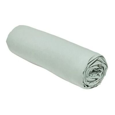 Drap housse Maison Lefebvre DH 1 pers 90x200cm Bonnet 23cm 100% coton 57 fils Blanc - Publicité Drap housse Maison Lefebvre DH 1 pers 90x200cm Bonnet 23cm 100% coton 57 fils Blanc - Publicité