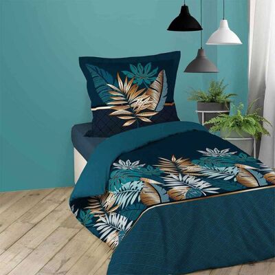 Douceur d'intérieur Alianor Ensemble de lit tropical - Bedding set - Publicité Douceur d'intérieur Alianor Ensemble de lit tropical - Bedding set - Publicité