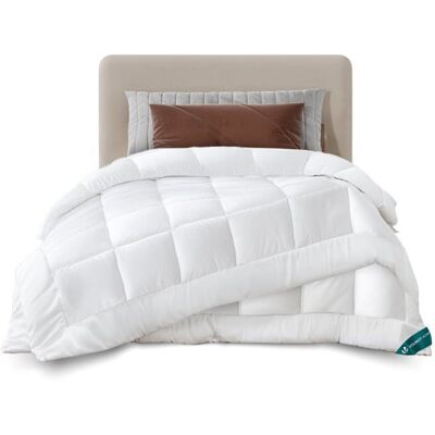 VOUNOT Duvet 4 Saisons 3-en-1 - 200g/m²+300g/m²=500g/m² Microfibre Doux - Publicité VOUNOT Duvet 4 Saisons 3-en-1 - 200g/m²+300g/m²=500g/m² Microfibre Doux - Publicité