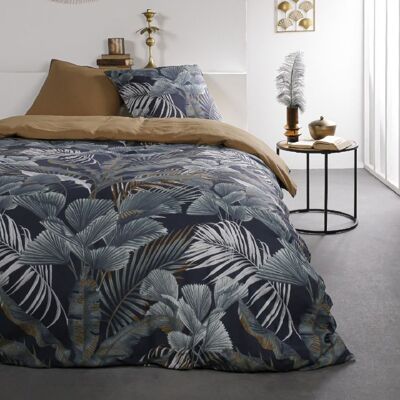 Parure de lit Imprimé Jungle SUNSHINE - TODAY - Bleu 240x260 cm Bleu - Publicité Parure de lit Imprimé Jungle SUNSHINE - TODAY - Bleu 240x260 cm Bleu - Publicité