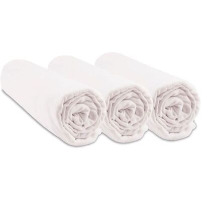 Ensemble de Draps pour Berceau - Coton Biologique, 32x72 cm - Publicité Ensemble de Draps pour Berceau - Coton Biologique, 32x72 cm - Publicité