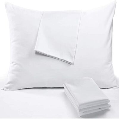 ALPES BLANC Protection oreiller imperméable anti acariens Respira 60 x 60 cm Blanc - Publicité ALPES BLANC Protection oreiller imperméable anti acariens Respira 60 x 60 cm Blanc - Publicité
