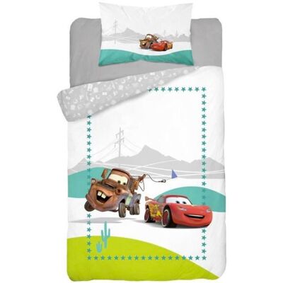 Parure de lit bébé coton Cars Disney Cactus gris Gris - Publicité Parure de lit bébé coton Cars Disney Cactus gris Gris - Publicité