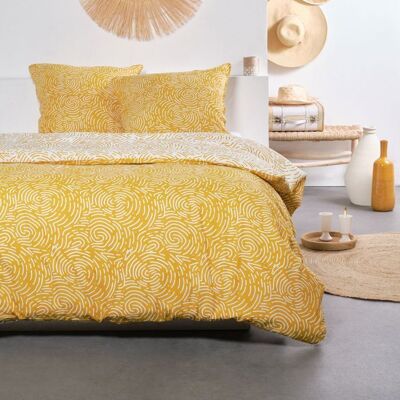 Parure de lit SUNSHINE SAM - TODAY - Jaune 260x240 cm Jaune - Publicité Parure de lit SUNSHINE SAM - TODAY - Jaune 260x240 cm Jaune - Publicité