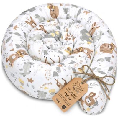 TOTSY BABY Oreiller Corps Dormeur Latéral 150 cm Coton Long Coussin Ergonomique Respirant Soutien Cou Confort Cerf Blanc - Publicité TOTSY BABY Oreiller Corps Dormeur Latéral 150 cm Coton Long Coussin Ergonomique Respirant Soutien Cou Confort Cerf Blanc - Publicité