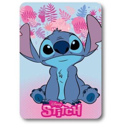 Disney Couverture polaire Lilo et Stitch 100 x 140 cm plaid fille - Publicité Disney Couverture polaire Lilo et Stitch 100 x 140 cm plaid fille - Publicité