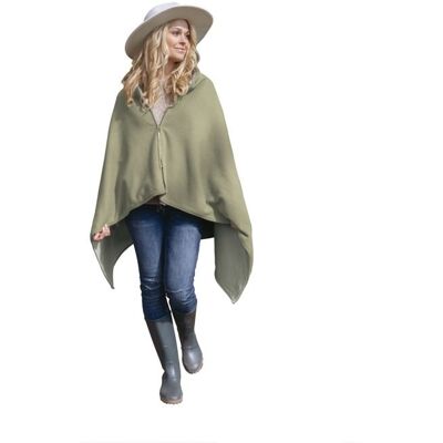 Poncho chauffant nomade - LANAFORM - Heat Wrap - CHALEUR NOMADE SANS FIL : Profitez d’une chaleur réconfortante partout grâce à la Vert - Publicité Poncho chauffant nomade - LANAFORM - Heat Wrap - CHALEUR NOMADE SANS FIL : Profitez d’une chaleur réconfortante partout grâce à la Vert - Publicité