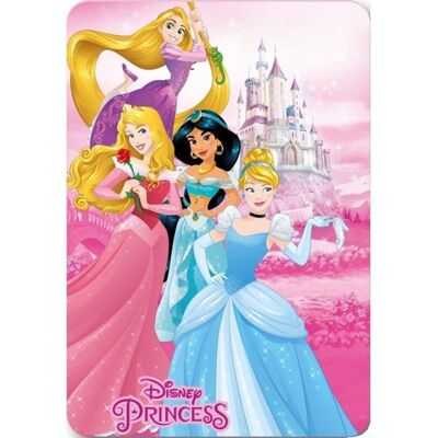 Couverture - DISNEY - Princesses - 100 x 140 cm - Polaire - Rose Rose - Publicité Couverture - DISNEY - Princesses - 100 x 140 cm - Polaire - Rose Rose - Publicité