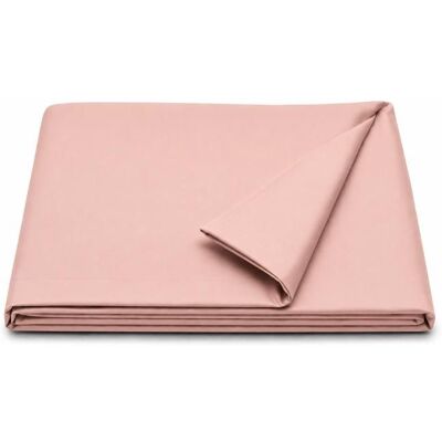 Drap Plat 180x290 cm rose - Percale de Coton 100% 80 Fils/cm² - Collection Lovely Home Rose - Publicité Drap Plat 180x290 cm rose - Percale de Coton 100% 80 Fils/cm² - Collection Lovely Home Rose - Publicité