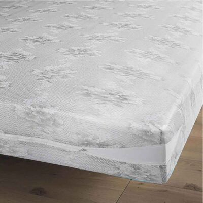 HOME MAISON Housse de matelas - Élastique, Fermeture éclair, 160x200cm - Publicité HOME MAISON Housse de matelas - Élastique, Fermeture éclair, 160x200cm - Publicité