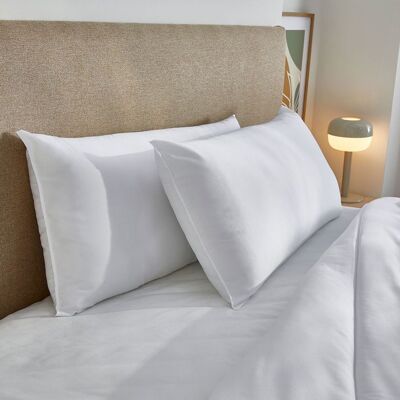 PIKOLIN HOME - Fibra Aloe - Blanc - 90x40cm - Oreiller - Publicité PIKOLIN HOME - Fibra Aloe - Blanc - 90x40cm - Oreiller - Publicité