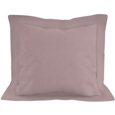 SOLEIL D'OCRE Taie doreiller en coton 57 fils 63x63 cm UNI vieux rose par Soleil docre Rose - Publicité SOLEIL D'OCRE Taie doreiller en coton 57 fils 63x63 cm UNI vieux rose par Soleil docre Rose - Publicité