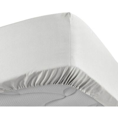 DOUCEUR D'INTÉRIEUR Drap housse 90x190 cm - DOUCEUR DINTÉRIEUR - Percale 100% coton - Bonnet 30 cm - Blanc - Confort optimal Blanc - Publicité DOUCEUR D'INTÉRIEUR Drap housse 90x190 cm - DOUCEUR DINTÉRIEUR - Percale 100% coton - Bonnet 30 cm - Blanc - Confort optimal Blanc - Publicité