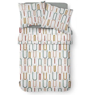 TODAY Parure de lit graphique - Sunshine - 220 X 240 cm - Multicolore - Publicité TODAY Parure de lit graphique - Sunshine - 220 X 240 cm - Multicolore - Publicité