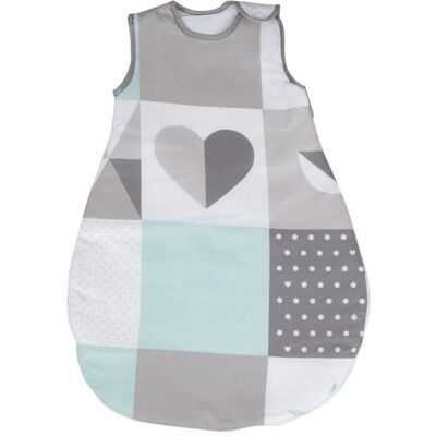 Gigoteuse bébé ROBA Happy Patch mint - 100% coton respirant - Disponible en plusieurs tailles Vert - Publicité Gigoteuse bébé ROBA Happy Patch mint - 100% coton respirant - Disponible en plusieurs tailles Vert - Publicité