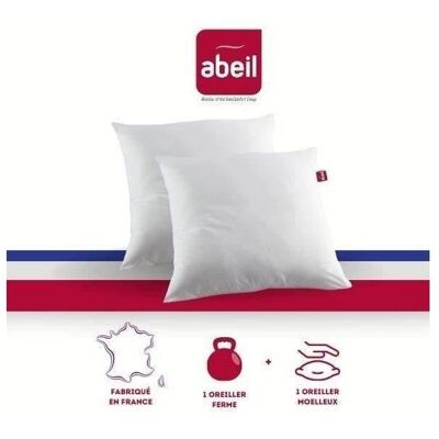 Abeil Ensemble de 2 Oreillers Double Confort - Oreiller - Publicité Abeil Ensemble de 2 Oreillers Double Confort - Oreiller - Publicité