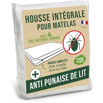 Sweetnight - Housse intégrale ép.25 cm - Anti-punaise - Mattress cover - Publicité Sweetnight - Housse intégrale ép.25 cm - Anti-punaise - Mattress cover - Publicité