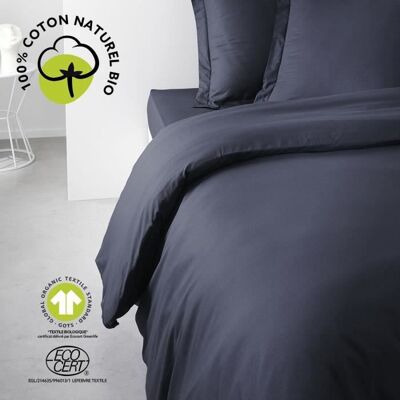TODAY - Organic Navy 220x240 - Navy - Bedding set - Publicité TODAY - Organic Navy 220x240 - Navy - Bedding set - Publicité