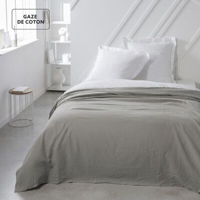 Couvre lit double - TODAY - Essential - 100% Coton - Beige - 220 x 240 cm Beige - Publicité Couvre lit double - TODAY - Essential - 100% Coton - Beige - 220 x 240 cm Beige - Publicité
