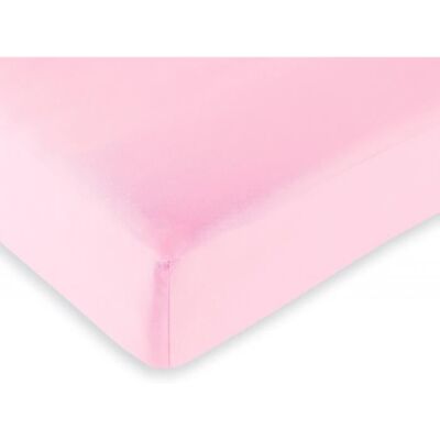MATIN CALIN Drap housse - 100% coton - 200 x 200 cm - Rose - 57 fils/cm² - King size Rose - Publicité MATIN CALIN Drap housse - 100% coton - 200 x 200 cm - Rose - 57 fils/cm² - King size Rose - Publicité