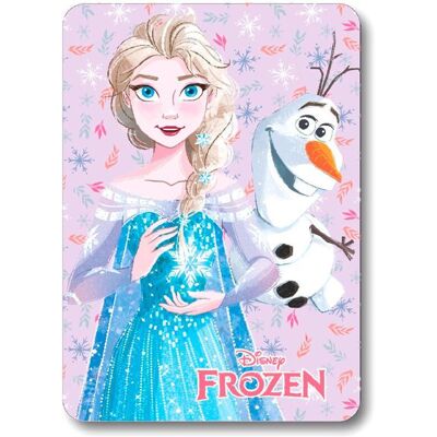 Couverture polaire fille Disney Frozen Elsa & Olaf - Publicité Couverture polaire fille Disney Frozen Elsa & Olaf - Publicité