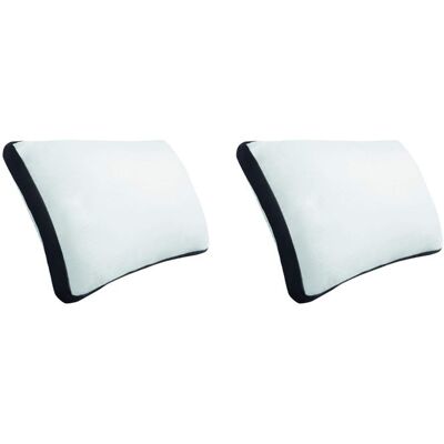 Lot de 2 oreillers Bultex Aeropower 40x60 Blanc - Publicité Lot de 2 oreillers Bultex Aeropower 40x60 Blanc - Publicité