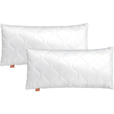 sleepling lot de 2 coussins de canapé en microfibre 40 x 60 cm blanc Blanc - Publicité sleepling lot de 2 coussins de canapé en microfibre 40 x 60 cm blanc Blanc - Publicité