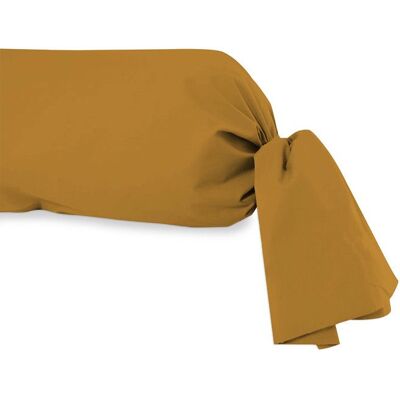SOLEIL D'OCRE Taie de traversin en coton 57 fils 45x205 cm UNI moutarde par Soleil dOcre Jaune - Publicité SOLEIL D'OCRE Taie de traversin en coton 57 fils 45x205 cm UNI moutarde par Soleil dOcre Jaune - Publicité
