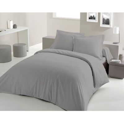 Housse Nordique Lovely Home - Gris Clair - 220x240 cm - Publicité Housse Nordique Lovely Home - Gris Clair - 220x240 cm - Publicité