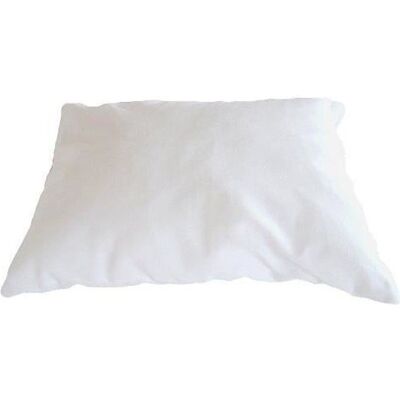 SANS Oreiller Doux - COUPEY - Chtibout - 60 x 40 cm - Microbilles de polyester - Lavable à 60° Blanc - Publicité SANS Oreiller Doux - COUPEY - Chtibout - 60 x 40 cm - Microbilles de polyester - Lavable à 60° Blanc - Publicité