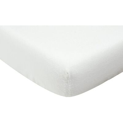 Molleton - 90x190 cm - Absorbant - Entretien facile - Drap-housse Blanc - Publicité Molleton - 90x190 cm - Absorbant - Entretien facile - Drap-housse Blanc - Publicité