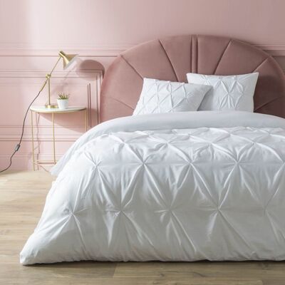 Parure de lit Heloise Douceur D'intérieur - Capitonnée, Moderne, Coton, Blanc - Publicité Parure de lit Heloise Douceur D'intérieur - Capitonnée, Moderne, Coton, Blanc - Publicité