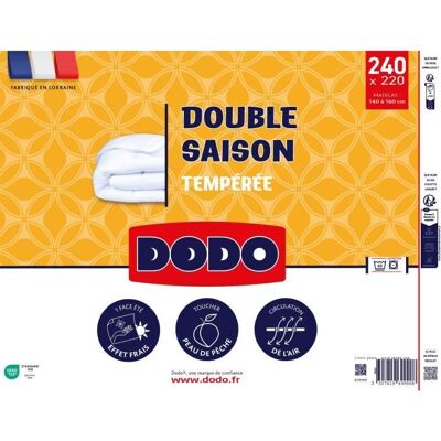 Dodo Couette 220x240cm - Hypoallergénique - Toute l'année - Volupt'air - Publicité Dodo Couette 220x240cm - Hypoallergénique - Toute l'année - Volupt'air - Publicité
