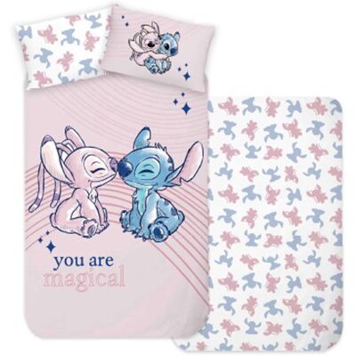 Ensemble de Literie Lilo et Stitch - Coton - 100 x 135 cm - Publicité Ensemble de Literie Lilo et Stitch - Coton - 100 x 135 cm - Publicité