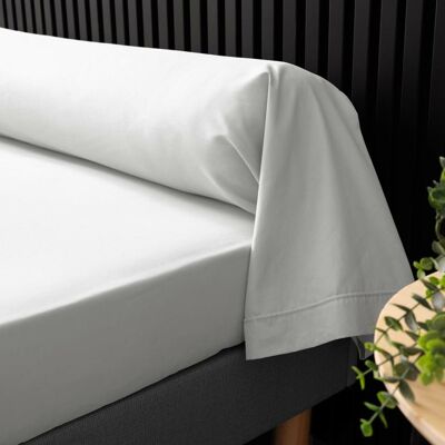 DOUCEUR D'INTÉRIEUR Taie de traversin 85x185 cm - Percale 100% coton - Blanc Blanc - Publicité DOUCEUR D'INTÉRIEUR Taie de traversin 85x185 cm - Percale 100% coton - Blanc Blanc - Publicité
