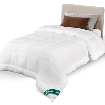 Duvet en microfibre léger VOUNOT - Toutes saisons - Publicité Duvet en microfibre léger VOUNOT - Toutes saisons - Publicité
