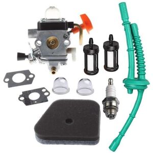 Carburateur avec Tuyau d’Essence Joint Membrane pour Débroussailleuse STIHL FS100 FS100R FS110 FS110R FS110X FS100RX FS130R - Publicité Carburateur avec Tuyau d’Essence Joint Membrane pour Débroussailleuse STIHL FS100 FS100R FS110 FS110R FS110X FS100RX FS130R - Publicité