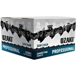 Rouleau de chaîne de tronçonneuse OZAKI semi carrée: Noir - Publicité Rouleau de chaîne de tronçonneuse OZAKI semi carrée: Noir - Publicité