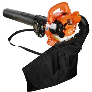 CURFAIR Aspirateur Souffleur de feuilles à essence à 2 temps avec tuyau de soufflage droit et courbéSouffleur thermique 700W 424CFM Orange - Publicité CURFAIR Aspirateur Souffleur de feuilles à essence à 2 temps avec tuyau de soufflage droit et courbéSouffleur thermique 700W 424CFM Orange - Publicité
