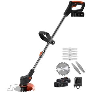 Electrique Coupe bordures sans fil debroussailleuse avec batterie 36V et Lame en métalpuissant electrique coupe bordure - Publicité Electrique Coupe bordures sans fil debroussailleuse avec batterie 36V et Lame en métalpuissant electrique coupe bordure - Publicité