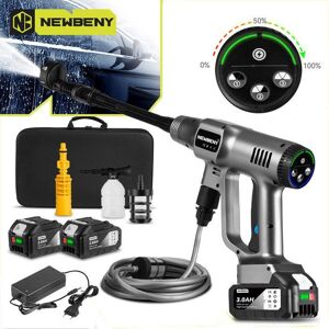 Nettoyeur haute pression sans fil - YOFIDRA - Yofidra - 50 BAR - 300W - 2x1.5Ah batteries Gris - Publicité Nettoyeur haute pression sans fil - YOFIDRA - Yofidra - 50 BAR - 300W - 2x1.5Ah batteries Gris - Publicité