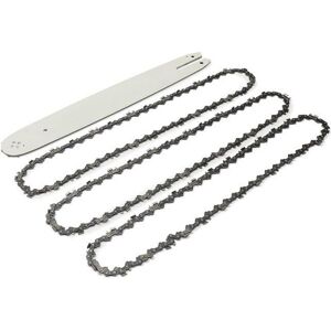 TEMPSA 3PCS Chaîne Guide 16 Pouces 55 Maillons Pour Tronçonneuse STIHL 009 012 021 E180 MS180 MS190 MS250 HT70 - Publicité TEMPSA 3PCS Chaîne Guide 16 Pouces 55 Maillons Pour Tronçonneuse STIHL 009 012 021 E180 MS180 MS190 MS250 HT70 - Publicité