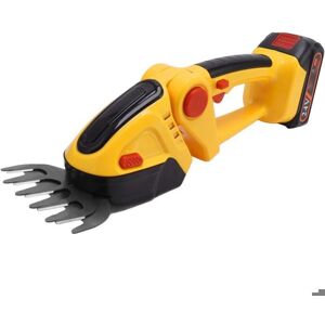 Cisailles à gazon sans fil - Virex® - ABS acier SK5 - 110-240V - Mini taille-haie - 2 outils en 1 - Poignée ergonomique - Publicité Cisailles à gazon sans fil - Virex® - ABS acier SK5 - 110-240V - Mini taille-haie - 2 outils en 1 - Poignée ergonomique - Publicité