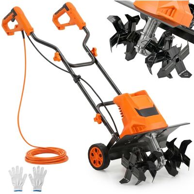 Motobineuse Électrique - Motoculteur - Outsunny - Pliable 1500W 6 Lames 65Mn Largeur 40cm Profondeur 20cm Étanche IPX4 - Orange Orange - Publicité Motobineuse Électrique - Motoculteur - Outsunny - Pliable 1500W 6 Lames 65Mn Largeur 40cm Profondeur 20cm Étanche IPX4 - Orange Orange - Publicité