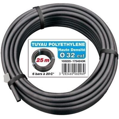 AQUA FLOW Couronne PE HD 6 bars Ø 32 mm 25 m - Publicité AQUA FLOW Couronne PE HD 6 bars Ø 32 mm 25 m - Publicité