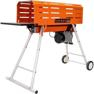 Fendeur de bûches électrique RURIS DL700 2200W 7 tonnes longueur 520 mm diamètre 50-250 mm horizontal avec roues - Publicité Fendeur de bûches électrique RURIS DL700 2200W 7 tonnes longueur 520 mm diamètre 50-250 mm horizontal avec roues - Publicité