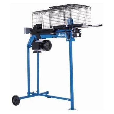 Fendeur de bûches électrique horizontal HL760LS 7T 2200W - SCHEPPACH - 52cm Ø 25 cm - avec support Bleu - Publicité Fendeur de bûches électrique horizontal HL760LS 7T 2200W - SCHEPPACH - 52cm Ø 25 cm - avec support Bleu - Publicité