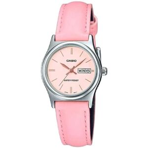 Montre - CASIO - LTP-V006L-4B - Cuir Rose - Quartz - Résistante à leau Rose - Publicité Montre - CASIO - LTP-V006L-4B - Cuir Rose - Quartz - Résistante à leau Rose - Publicité
